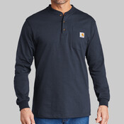 Long Sleeve Henley T Shirt