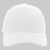 Brushed Cotton Twill Hook-And-Loop Adjustable Cap