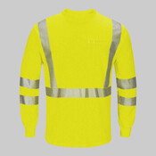 Men's Tall Hi-Visibility Lightweight Long Sleeve T-Shirt