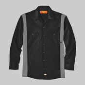 Men's Industrial Colorblocked Long Sleeve Shirt