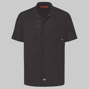 Men's Tall Industrial Short Sleeve Work Shirt