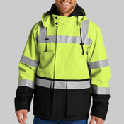 Ansi 107 Class 3 Waterproof Ripstop 3 In 1 Parka