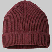 Sustainable Finish Edge Cuffed Beanie