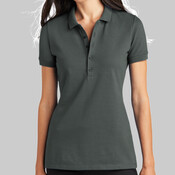 Women's Stretch Heavyweight Pique Polo