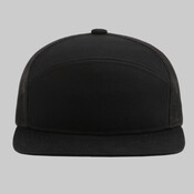 6-Panel Arch Trucker Snapback Cap