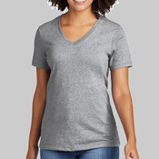 Women's Recycled Blend V Neck Tee