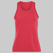Ladies Poly/Spandex Solid Racerback Tank