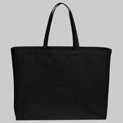 Cotton Canvas Jumbo Tote
