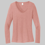 Women's Perfect Tri ® Long Sleeve V Neck Tee