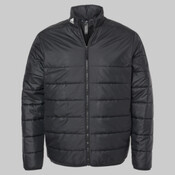Men's 3-Stripes Puffer Full-Zip Jacket