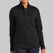 Women's Mid Layer Stretch 1/2 Button