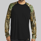 Realtree ® Colorblock Performance Long Sleeve Tee