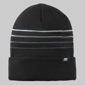 Striped Cuffed Beanie