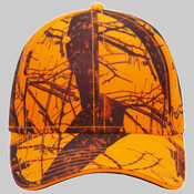 OTTO CAP® Mossy Oak® Camouflage Sandwich Visor 6 Panel Low Profile Baseball Cap