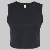 Women's Micro Rib Muscle Crop Tank