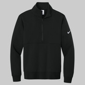 Club Fleece Sleeve Swoosh 1/2 Zip