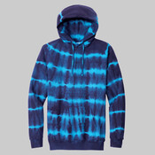 Allover Stripe Tie Dye Fleece