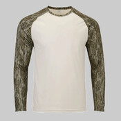 Men's Jackson Mossy Oak Colorblocked Long Sleeve T-Shirt