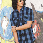 Men's Buffalo Plaid Short Sleeve Shirt