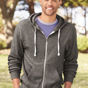 Men's Triblend Full-Zip Hooded Sweatshirt