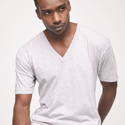 Unisex Fine Jersey V-Neck Tee
