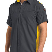 Men's Tall Performance Plus Short Sleeve Shirt with Oilblok Technology