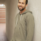 Unisex Icon Lightweight Loopback Terry Hooded Sweatshirt