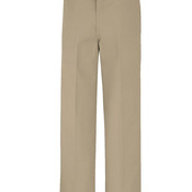 Men's Odd Sizes Industrial Flat Front Comfort Waist Pants