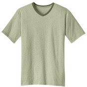 District Made™ - Mens Mini Stripe Notch Crew Tee. DM320